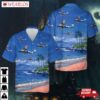 Us Air Force De Havilland Canada Uv-18b (dhc-6-300) Twin Otter 77-0464 Hawaiian Shirt