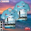 Us Air Force F-106a Delta Dart City Of Jacksonville Florida National Guard Hawaiian Shirt