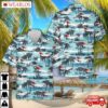 Us Air Force F-106a Of The 87th Fis Hawaiian Shirt