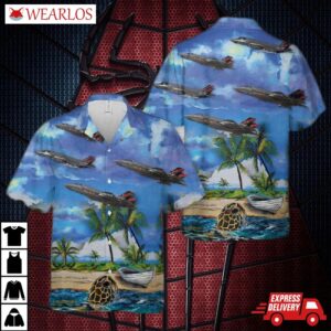Us Air Force F-35a Lightning Ii Af-01 Hawaiian Shirt