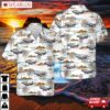 Us Air Force F101b Voodoo Hawaiian Shirt