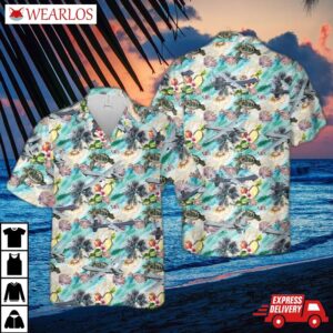 Us Air Force General Atomics Mq-9 Reaper Hawaiian Shirt