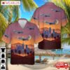 Us Air Force General Dynamics F-16c Fighting Falcon (401) Hawaiian Shirt