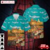 Us Air Force Georgia National Guard 116th Control Wing E-8c Joint Stars Hawaiian Shirt