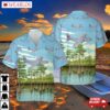 Us Air Force Georgia National Guard 158th Airlift Squadron C-130h3 Hercules Hawaiian Shirt