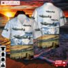 Us Air Force Lockheed P-38 Lightning "hollywood Hepcat" Hawaiian Shirt