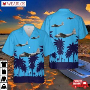 Us Air Force Minnesota National Guard 109th Airlift Squadron C-130h Hercules "gopher 07" Hawaiian Shirt