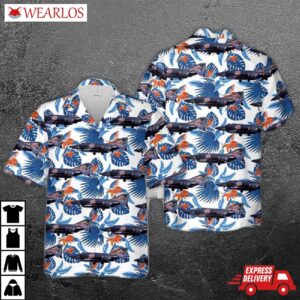 Us Air Force Nebraska National Guard Rf-4c Phantom Ii Hawaiian Shirt