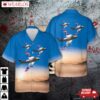 Us Air Force North American F-86f Sabre Hawaiian Shirt