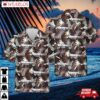 Us Air Force North American F100 C Skyblazers Aerobatic Team Hawaiian Shirt