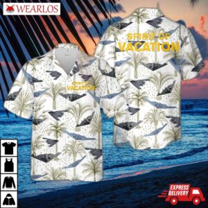 Us Air Force Northrop Grumman B-2 Spirit Hawaiian Shirt