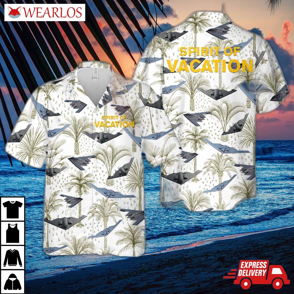 Us Air Force Northrop Grumman B-2 Spirit Hawaiian Shirt