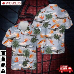 Us Air Force Northrop Grumman E-8 Joint Stars Hawaiian Shirt