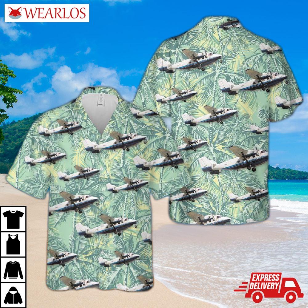 Us Air Force Pzl-mielec M-28 Skytruck Hawaiian Shirt