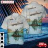 Us Air Force Rc-135x Cobra Eye Hawaiian Shirt