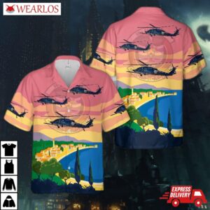 Us Air Force Sikorsky Hh-60g Pave Hawk 66th Rescue Squadron Hawaiian Shirt