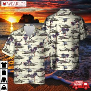 Us Air Force Sikorsky Hh-60g Pave Hawk (s-70a) Hawaiian Shirt