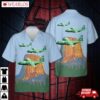 Us Air Force Wyoming National Guard 187th Airlift Squadron Lockheed C-130b Hercules 58-0714 Hawaiian Shirt