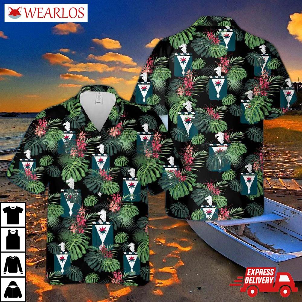 Us Army 101st Aviation Regiment Hawaiian Shirt
