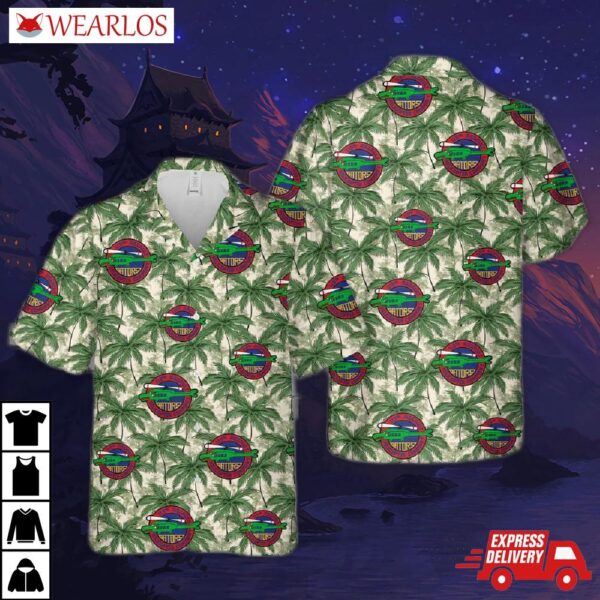 Us Army 119th Assault Helicopter Company Hawaiian Shirt