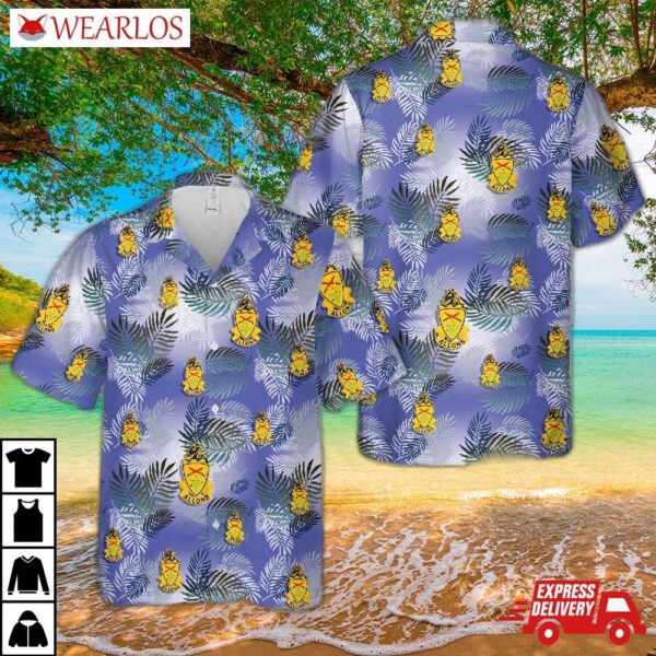 Us Army 11th Armored Cavalry Regiment Acr "allons" Hawaiian Shirt