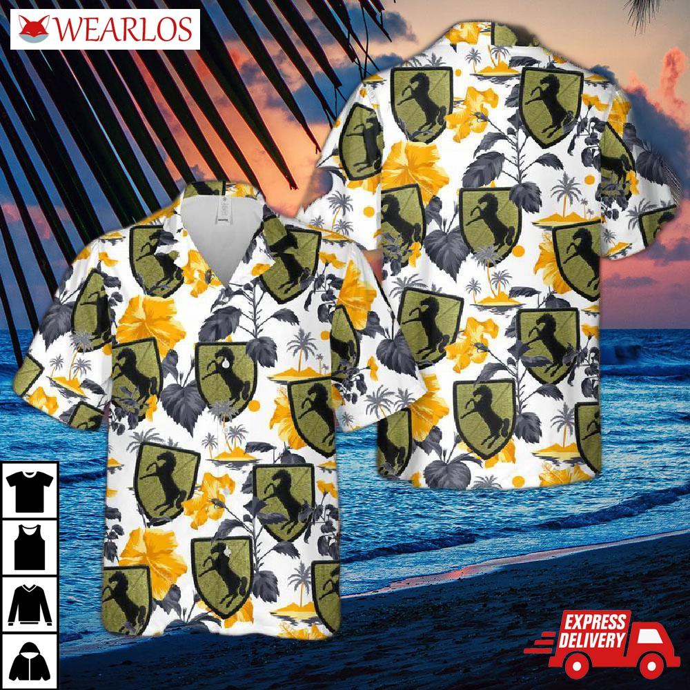 Us Army 11th Armored Cavalry Regiment Hawaiian Shirt