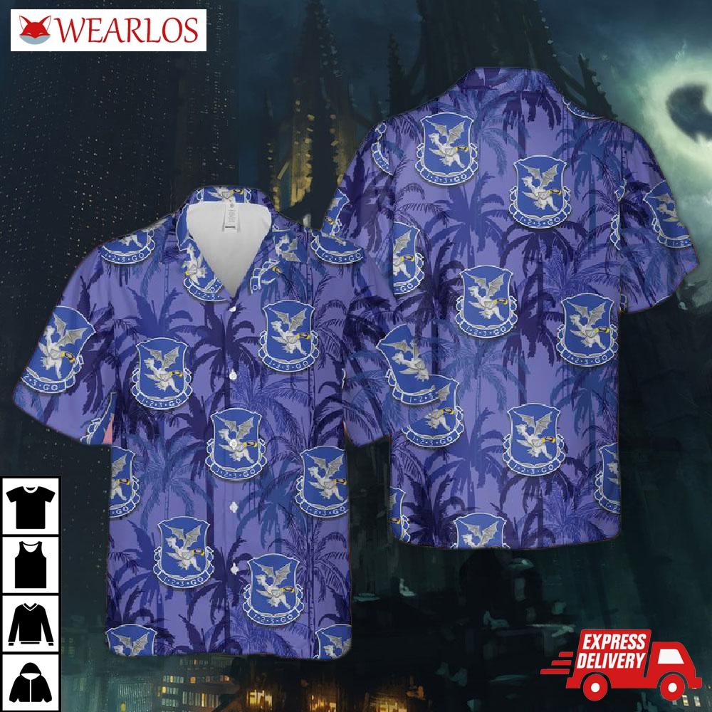Us Army 123rd Infantry Regiment Illinois National Guard Hawaiian Shirt