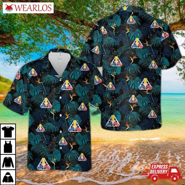 Us Army 125th Armor Regiment Hawaiian Shirt