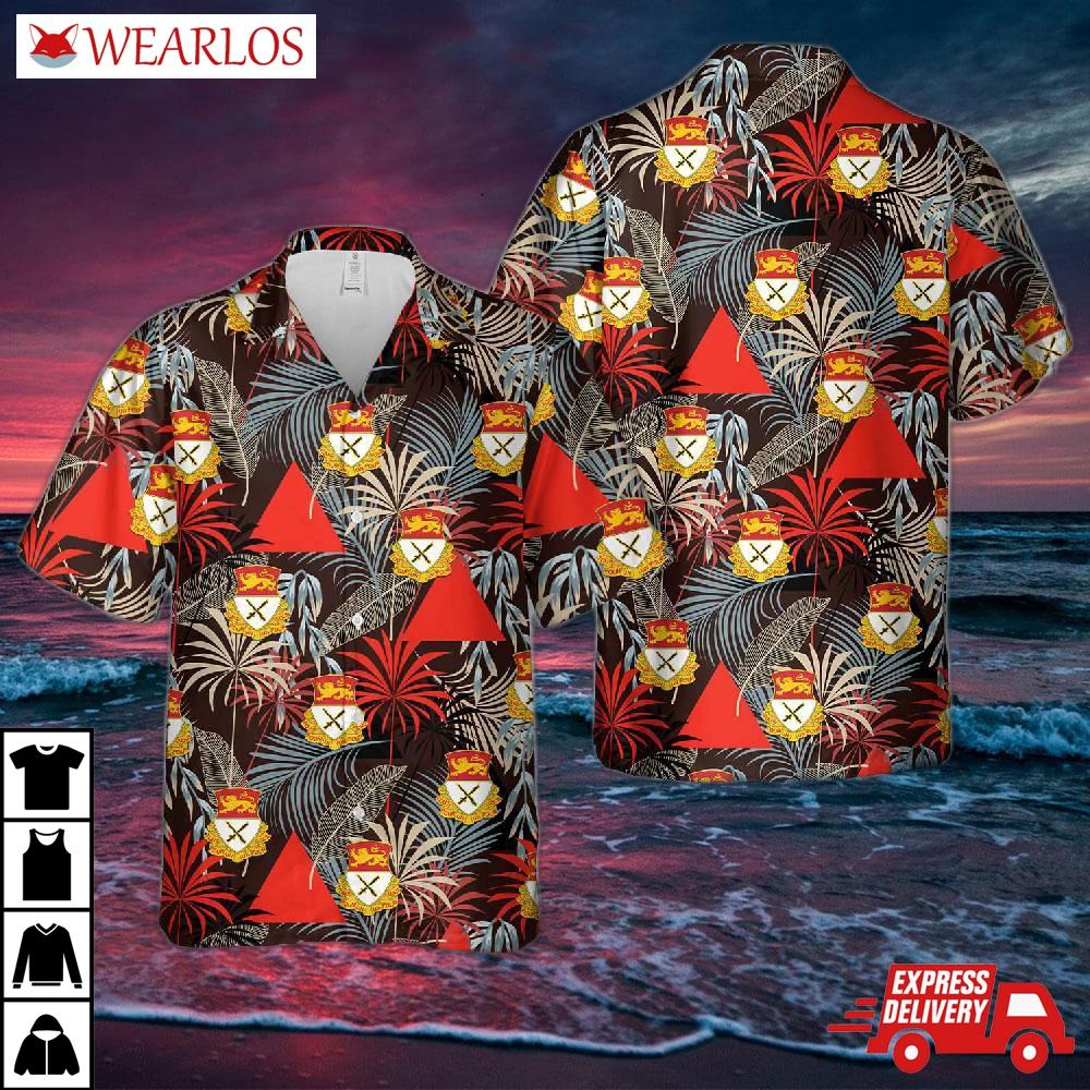 Us Army 15th Cavalry Regiment Hawaiian Shirt