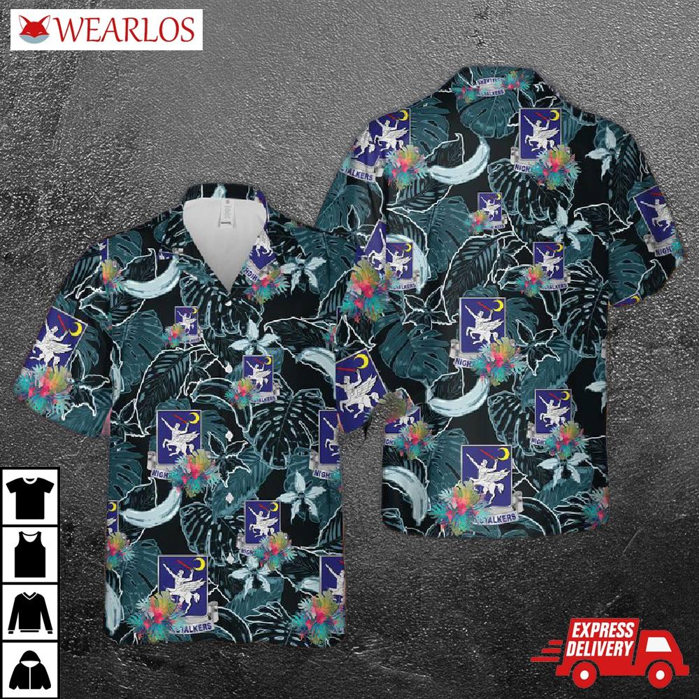 Us Army 160th Special Operations Aviation Regiment (airborne) Hawaiian Shirt