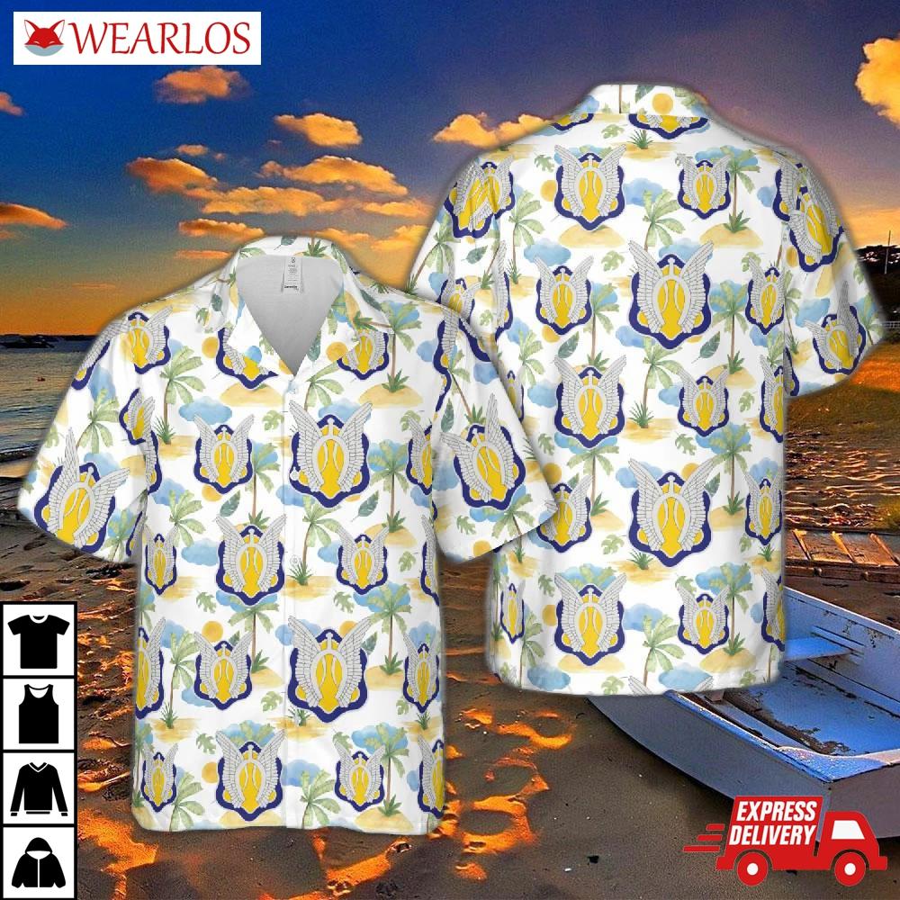 Us Army 17th Cavalry Regiment Hawaiian Shirt