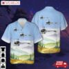 Us Army 1954 Bell 47g Hawaiian Shirt