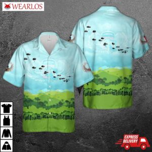 Us Army 1st Brigade, 82nd Airborne Division And Allies Jump Into Swift Response 15 Hawaiian Shirt