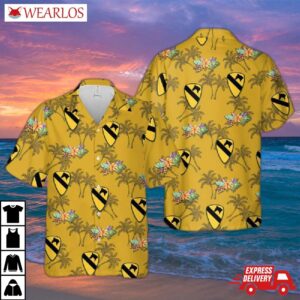 Us Army 1st Cavalry Division Sustainment Brigade Hawaiian Shirt