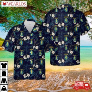 Us Army 1st Special Forces Group (united States) Hawaiian Shirt