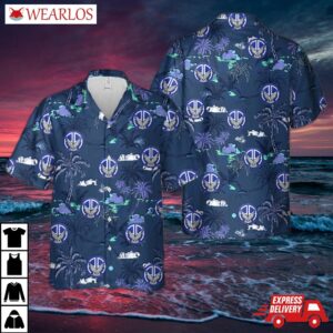 Us Army 2/325th Airborne Infantry Regiment White Falcons Hawaiian Shirt