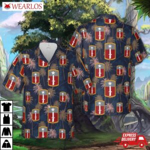 Us Army 205th Infantry Brigade Hawaiian Shirt