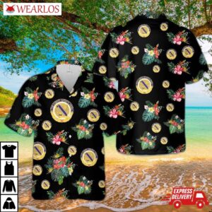 Us Army 23rd Quartermaster Brigade "the Corps Starts Here" Hawaiian Shirt