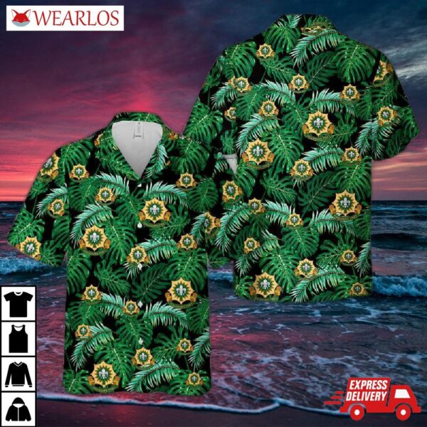Us Army 2nd Cavalry Regiment Hawaiian Shirt