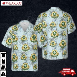 Us Army 2nd Cavalry Regiment (united States) Hawaiian Shirt