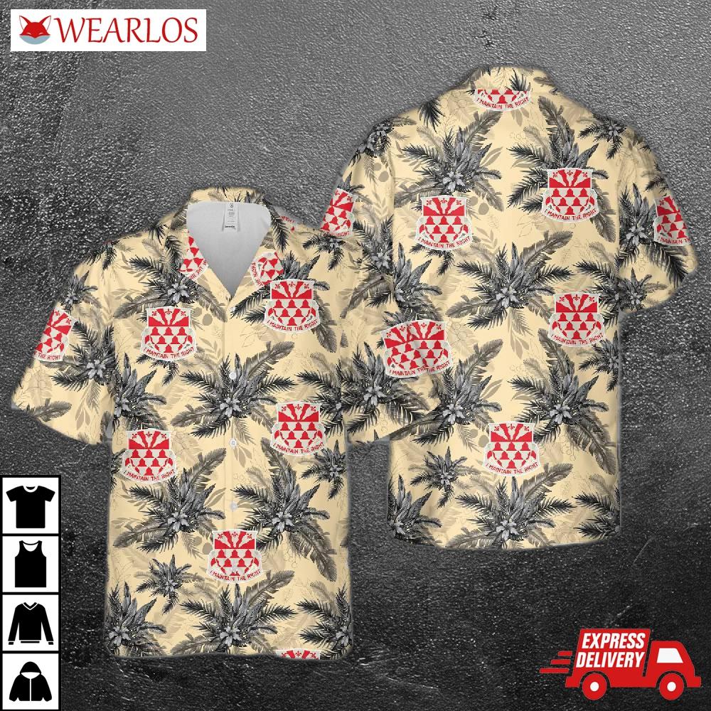 Us Army 307th Brigade Engineer Battalion Hawaiian Shirt