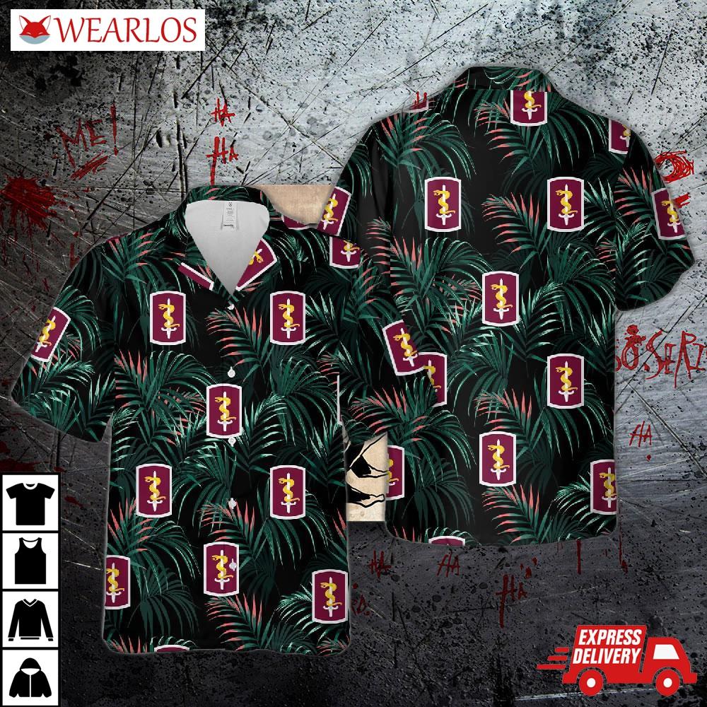Us Army 30th Medical Brigade Hawaiian Shirt