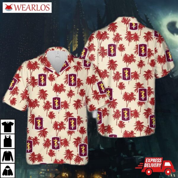 Us Army 30th Medical Brigade Hawaiian Shirt