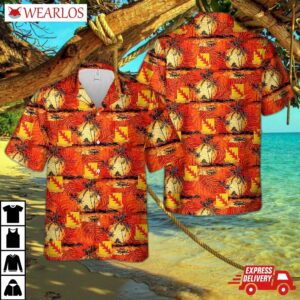 Us Army 32nd Armored Regiment Hawaiian Shirt