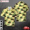Us Army 4th Armored Division M4a3e2 Jumbo Cobra King With The First In Bastogne Inscription Hawaiian Shirt