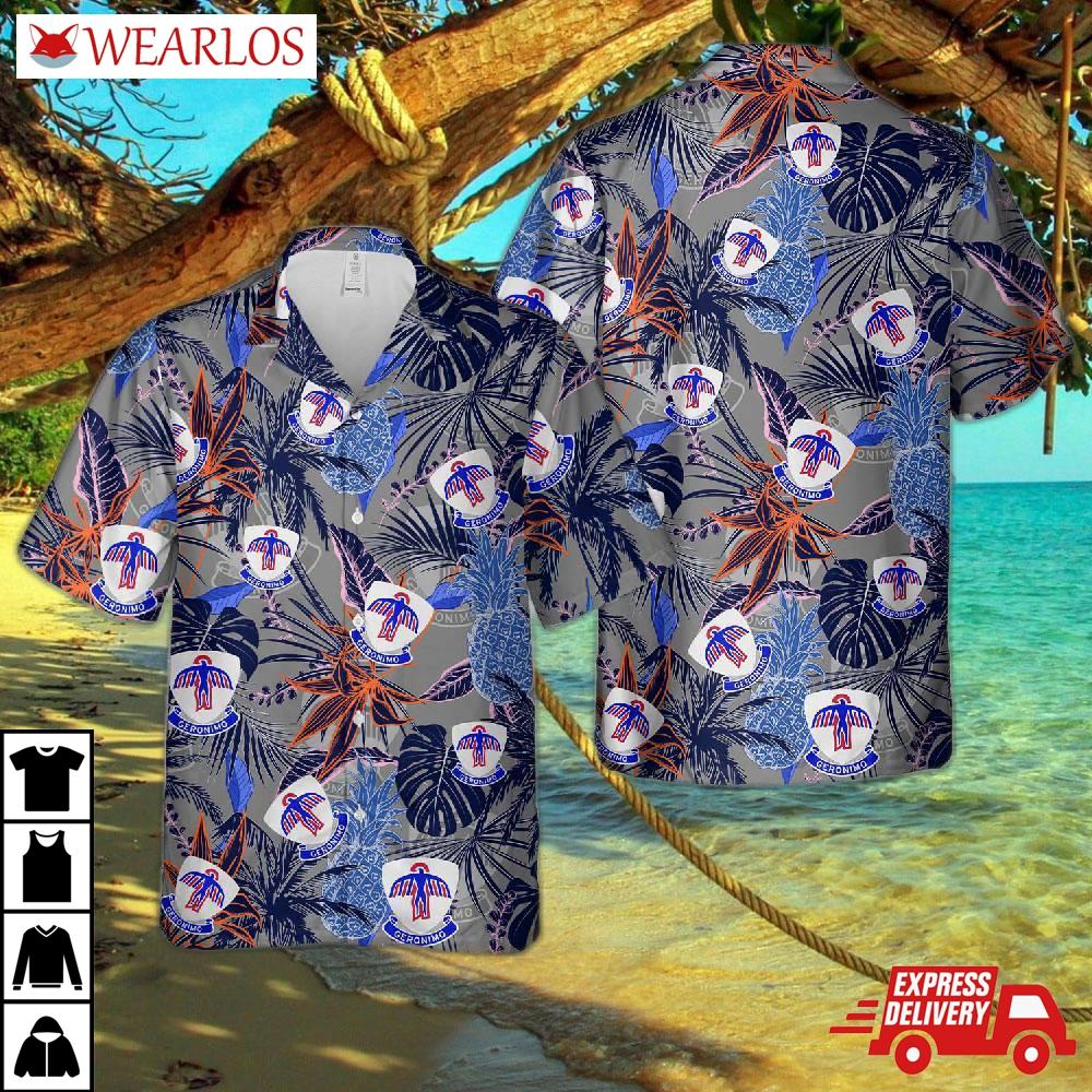 Us Army 501st Parachute Airborne Infantry Regiment Hawaiian Shirt