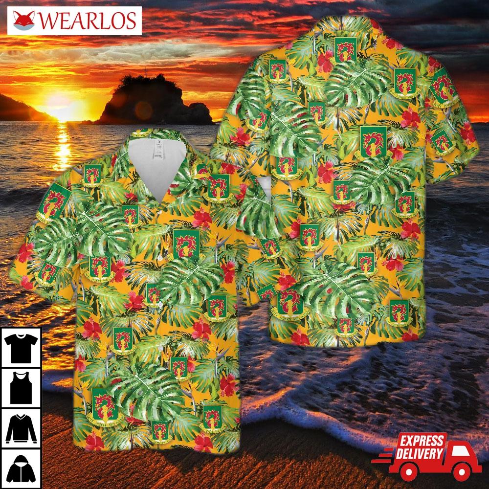 Us Army 504th Military Police Battalion Hawaiian Shirt