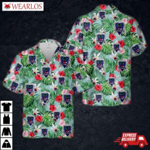 Us Army 551st Parachute Infantry Regiment Airborne Hawaiian Shirt