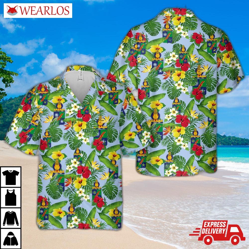 Us Army 75 Ranger Regiment Coa Hawaiian Shirt