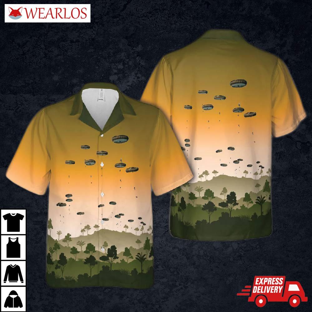 Us Army 82nd Airborne Division Jump Into Swift Response 23 Hawaiian Shirt
